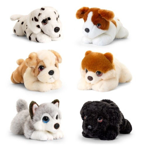 Keel Soft Toy: Signature Cuddle Puppies 25cm (6 asstd.)