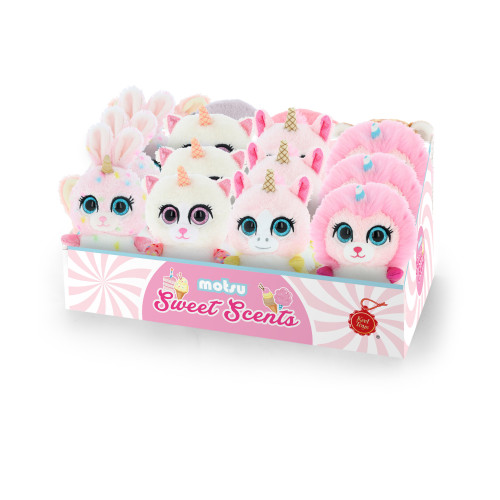 Keel Soft Toy: Motsu 14cm Sweet Scents (4 asstd.) (CDU)