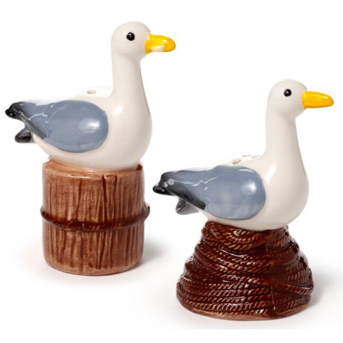 Seagull Buoy Salt & Pepper Set (8.5-9cm) (NEW)