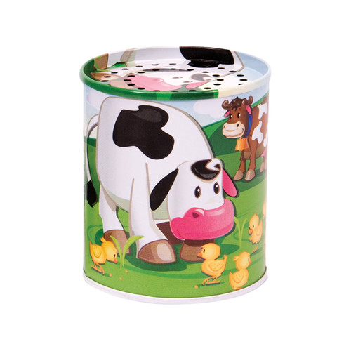Schylling Tin Animal Noisemaker 6cm (CDU - 3 asstd.) (18 MTHS+)