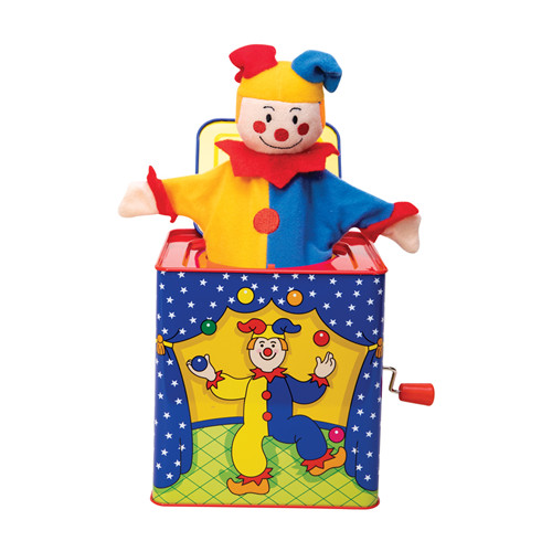 Schylling Jester Musical Jack In The Box (16x15x15cm) (18 MTHS +)