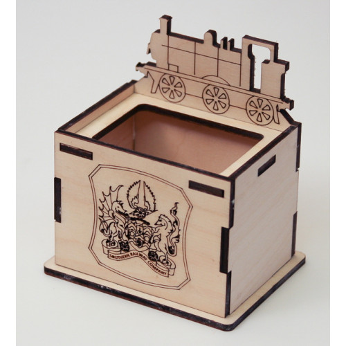 Wooden Pencil Pot with Loco - Southern Railway (E.O.L.) - SAVE 25% !!