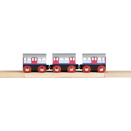 Tidlo Small World Play Underground Train (Small Carriages) (3 Yrs+)