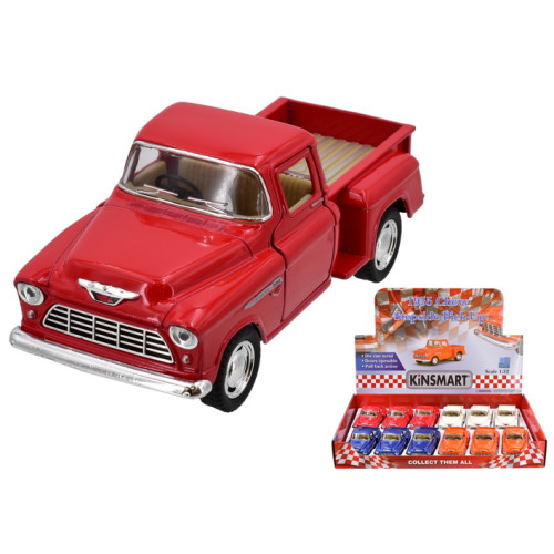 Chevy 1955 Stepside Pick Up 12.8cm D/C - 1:32 (CDU)