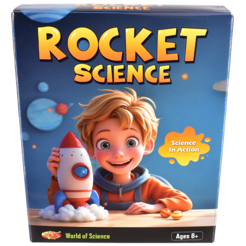 World of Science Rocket Science Kit (21.5x17x4cm) (6+ YRS) (Due In)