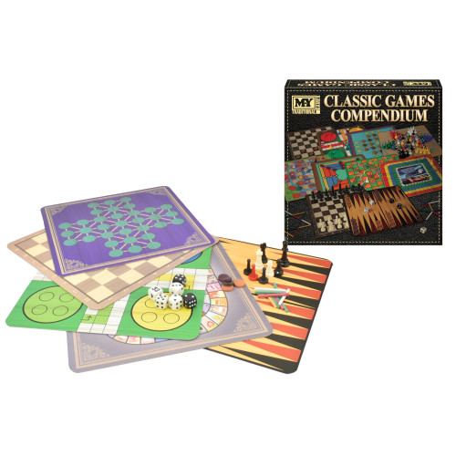 M.Y. Classic Games Compendium (28x28x7.5cm) (8+ YRS)