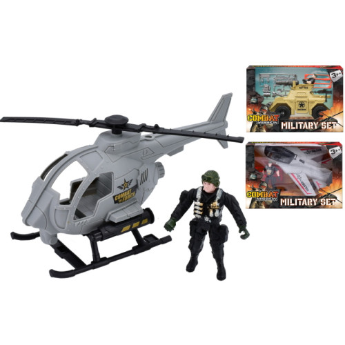 Combat Mission Miltary Playset (3 asstd.) (boxed) (3+ YRS)