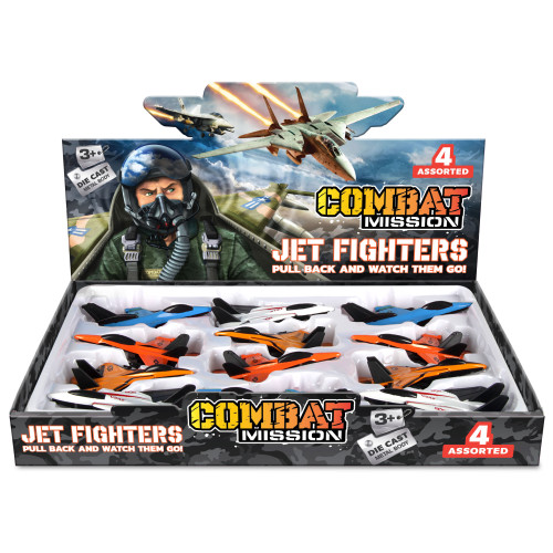 Combat Mission Mini Jet Fighters D/C P/B (4 asstd.) (CDU)