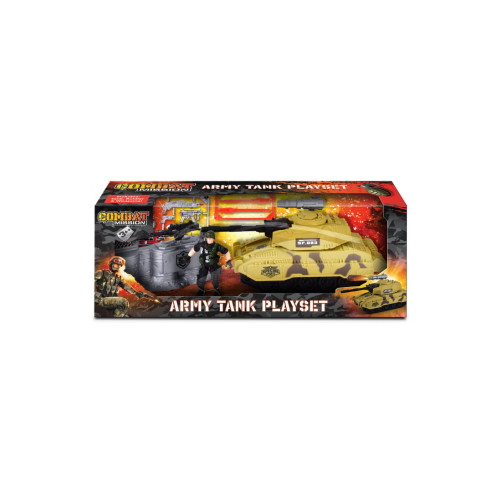 Combat Mission Army Tank Playset (boxed) (3+ YRS)