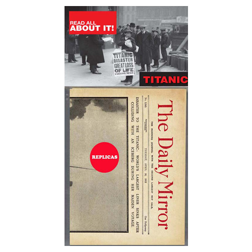 Replica Newspaper: Titanic