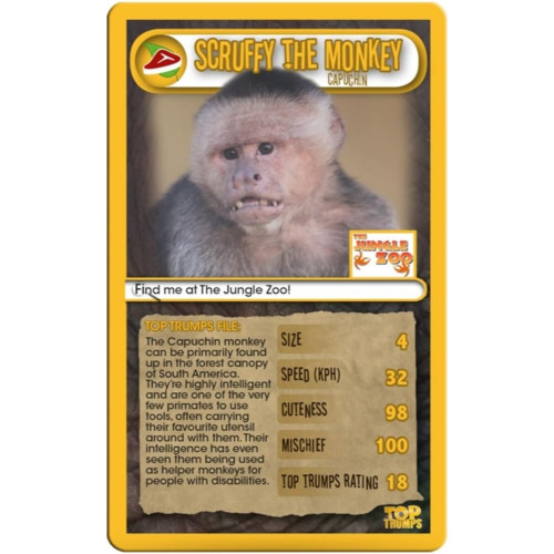 Top Trumps Classics: Awesome Animals (NEW)
