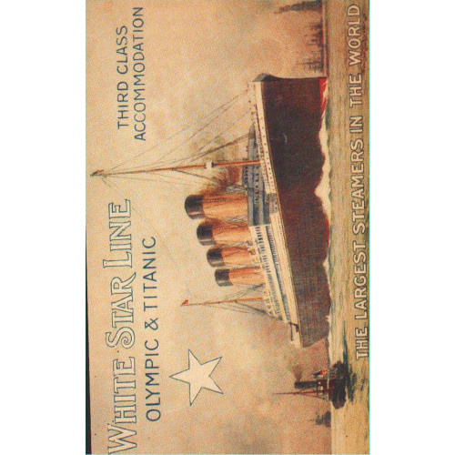 Postcard - White Star Olympic & Titanic