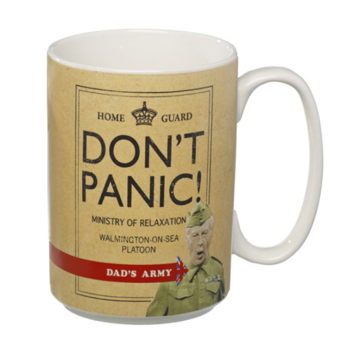 Dad's Army China Mug (boxed) - Don't Panic! Cpl. Jones (11x12x9cm)