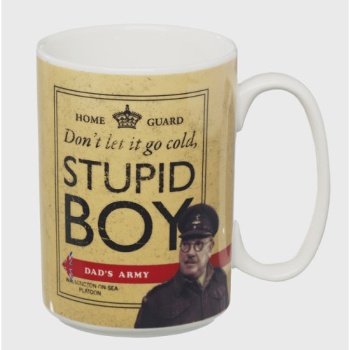 Dad's Army China Mug (boxed) - Stupid Boy (11x12x9cm)