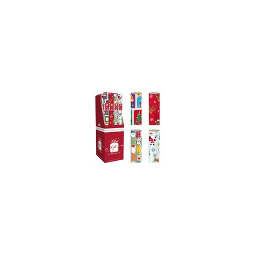 Xmas Roll Wrap 7m - Cute Children's Designs XBFGW126 (4 asstd.) (NEW)