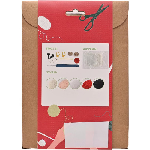 Make Your Own Christmas Santa Crochet Kit (25x18x8cm) (14+ YRS)