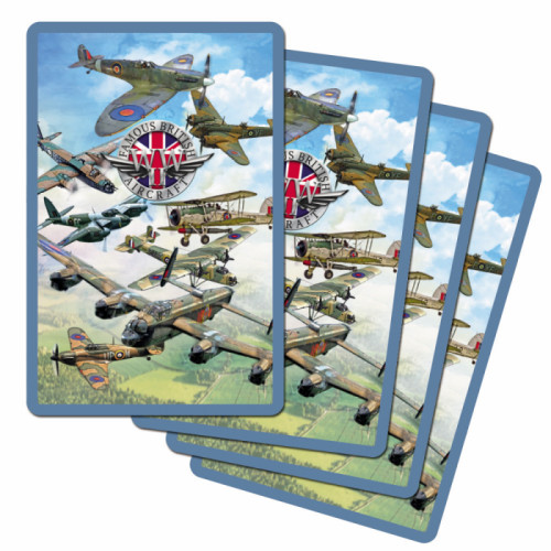Famous British Aircraft WWII Playing Cards in Printed Box