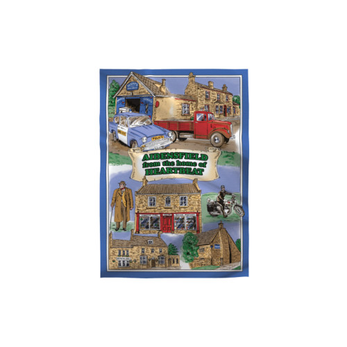 Personalised Souvenirs: Full Colour Tea Towel on White Cotton