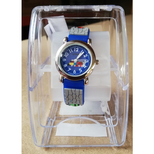 Children's Citron Wristwatch - Blue Train