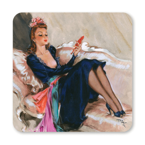 Coaster (Wartime Pin-Ups) - OK By Me (E.O.L.) - SAVE 15% !!