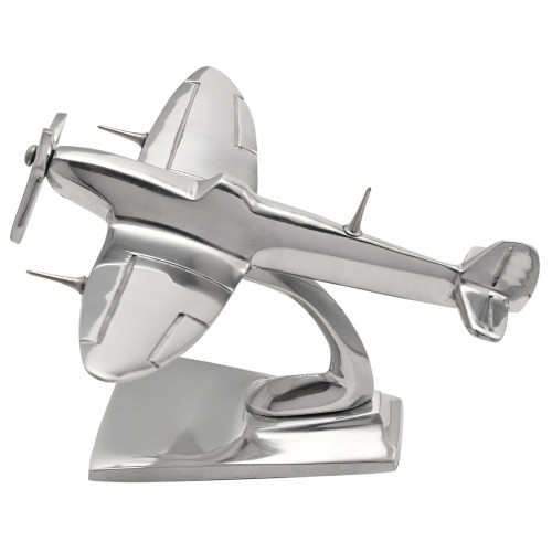 Military Heritage Spitfire 6 inch Shiny Metal Model