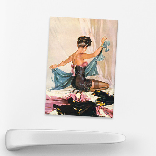 Magnet (Wartime Pin-Ups) - Tearing Off A Strip (E.O.L.) - SAVE 15% !!