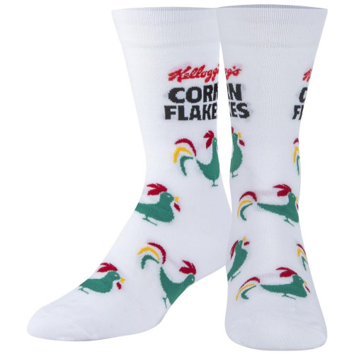 Odd Sox Mens Crew Socks - Kellogg's Corn Flakes