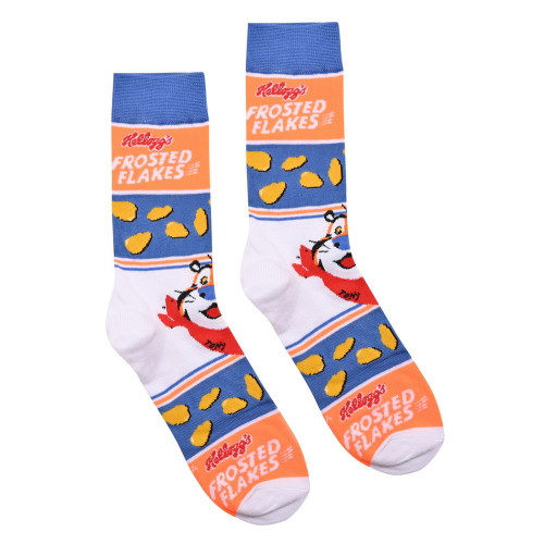 Odd Sox Mens Crew Socks - Kellogg's Frosted Flakes (E.O.L.) - SAVE 10% !!