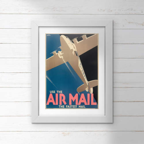 Poster (Spirit of Britain) - Air Mail (E.O.L.) - SAVE 15% !!