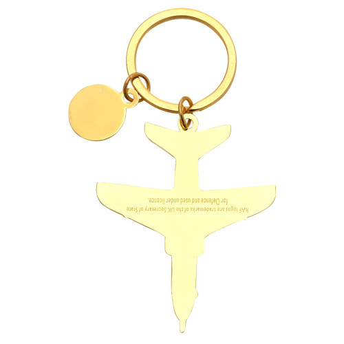 RAF Premium Enamel Keyring - Red Arrows (95x50x5mm) (swing tag)