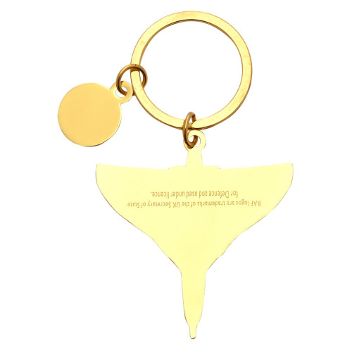 RAF Premium Enamel Keyring - Vulcan (85x50x5mm) (swing tag)