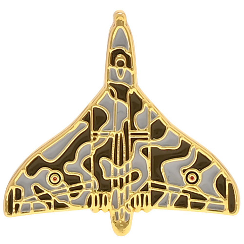 RAF Enamel Pin Badge 25mm - Vulcan (carded)