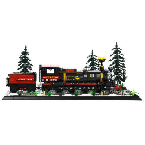 Snow Country Train Brick Building Set 1232 Pces (300x380x95mm) (6+ YRS)