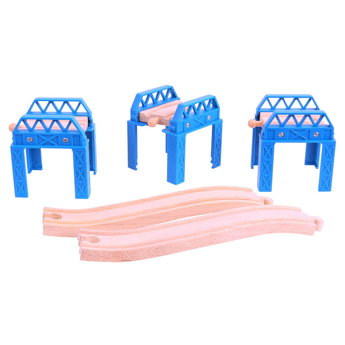 Bigjigs Construction Support Set - 5 Pieces