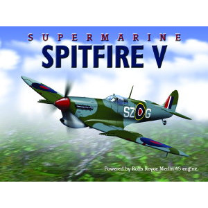 Metal Sign (AE): Supermarine Spitfire V