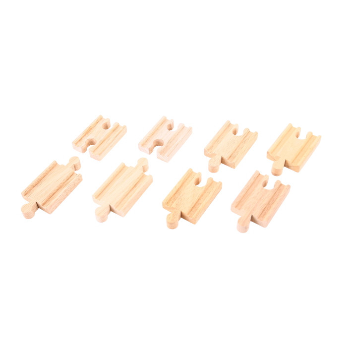 Bigjigs Mini Track (55mm) - 8 Pieces