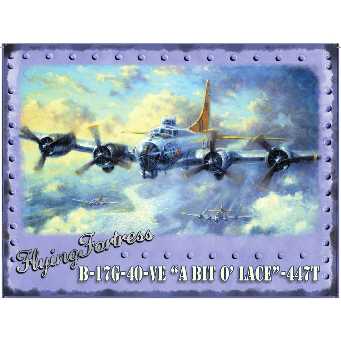 Metal Sign (AE): Flying Fortress (E.O.L.) - SAVE 15% !!