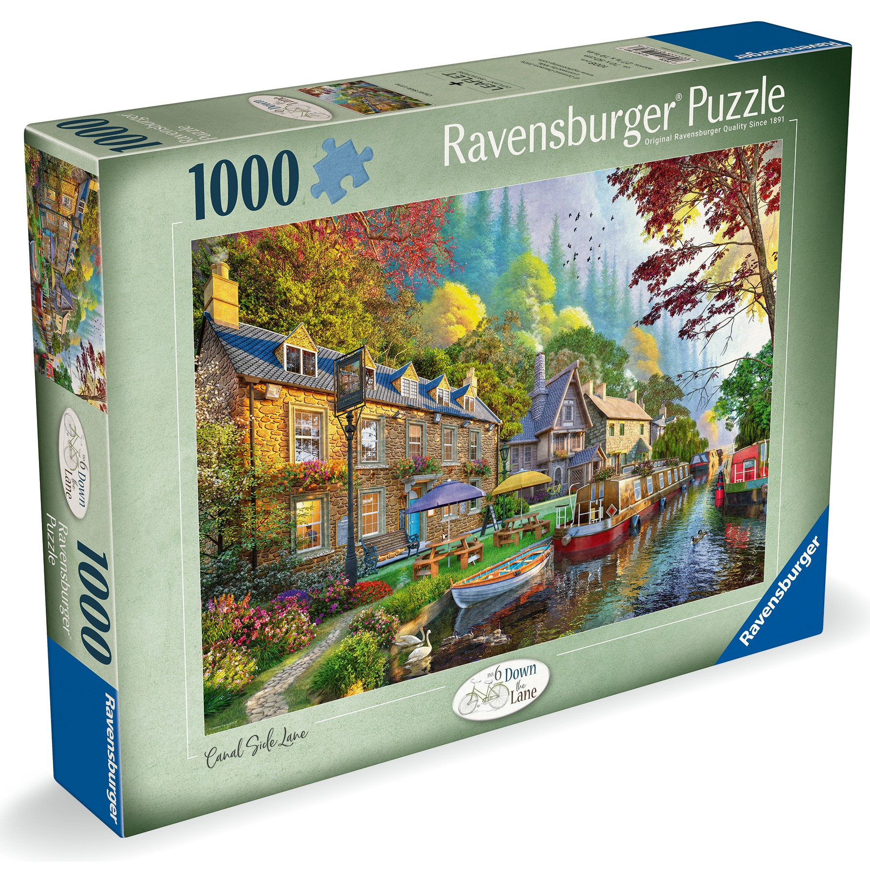 Jigsaw: Down the Lane No. 6 - Canal Side Lane (1000 pce) (NEW)