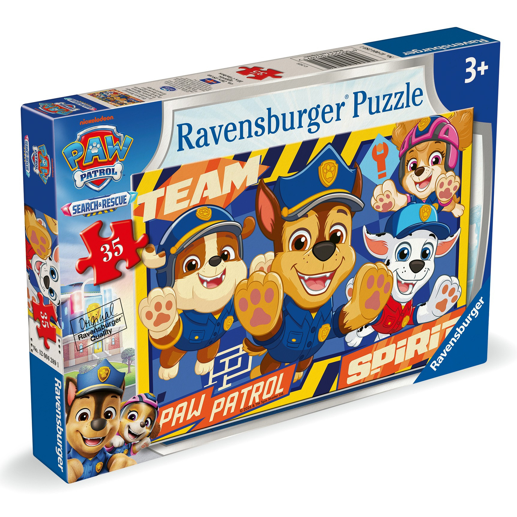 Paw Patrol Jigsaw: 35 pce Puzzle - "Search & Rescue" (3+ YRS) (NEW)