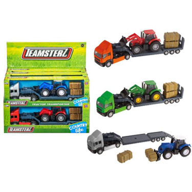 Teamsterz Country Life Tractor Transporter (3 asstd.) (3+ YRS)