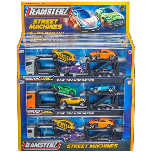 Teamsterz Car Transporter with 3 Cars (29cm x 9cm x 5cm) (3+ YRS)