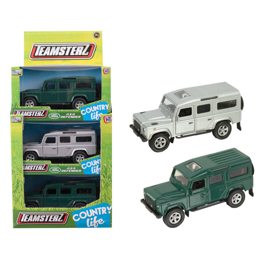 Teamsterz Country Life Land Rover 4X4 Defender 1:43 (2 asstd.)