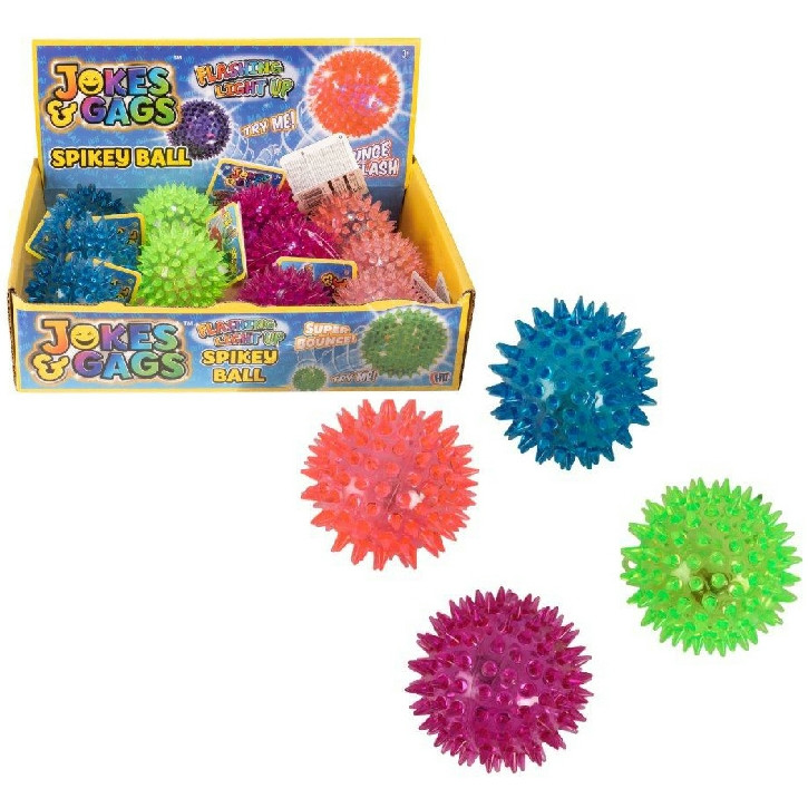 Jokes & Gags Light-Up Spikey Ball (display box)