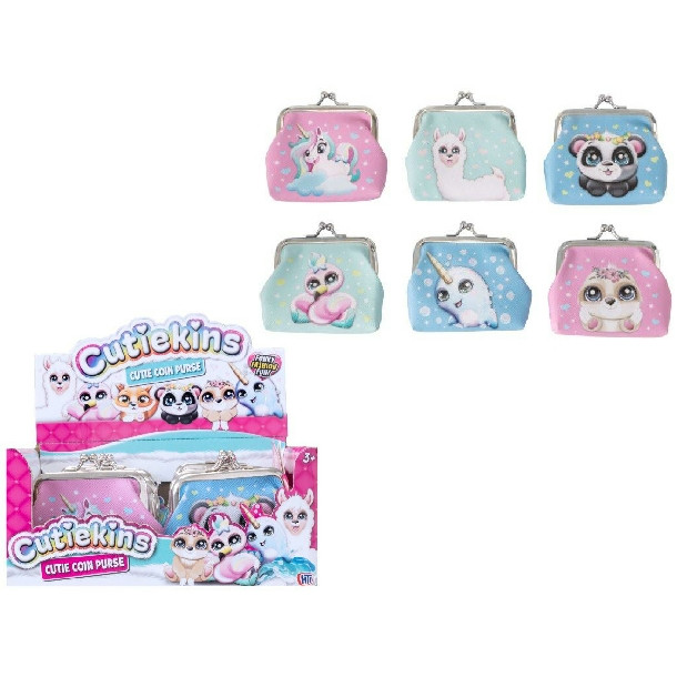 Cutiekins Cutie Coin Purse (6 Asstd.) (CDU) (NEW)