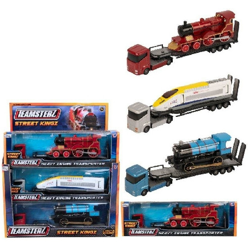 Teamsterz Street Kingz Heavy Engine Transporter - Light & Sounds 1:55 (3 asstd.) (3+ YRS)