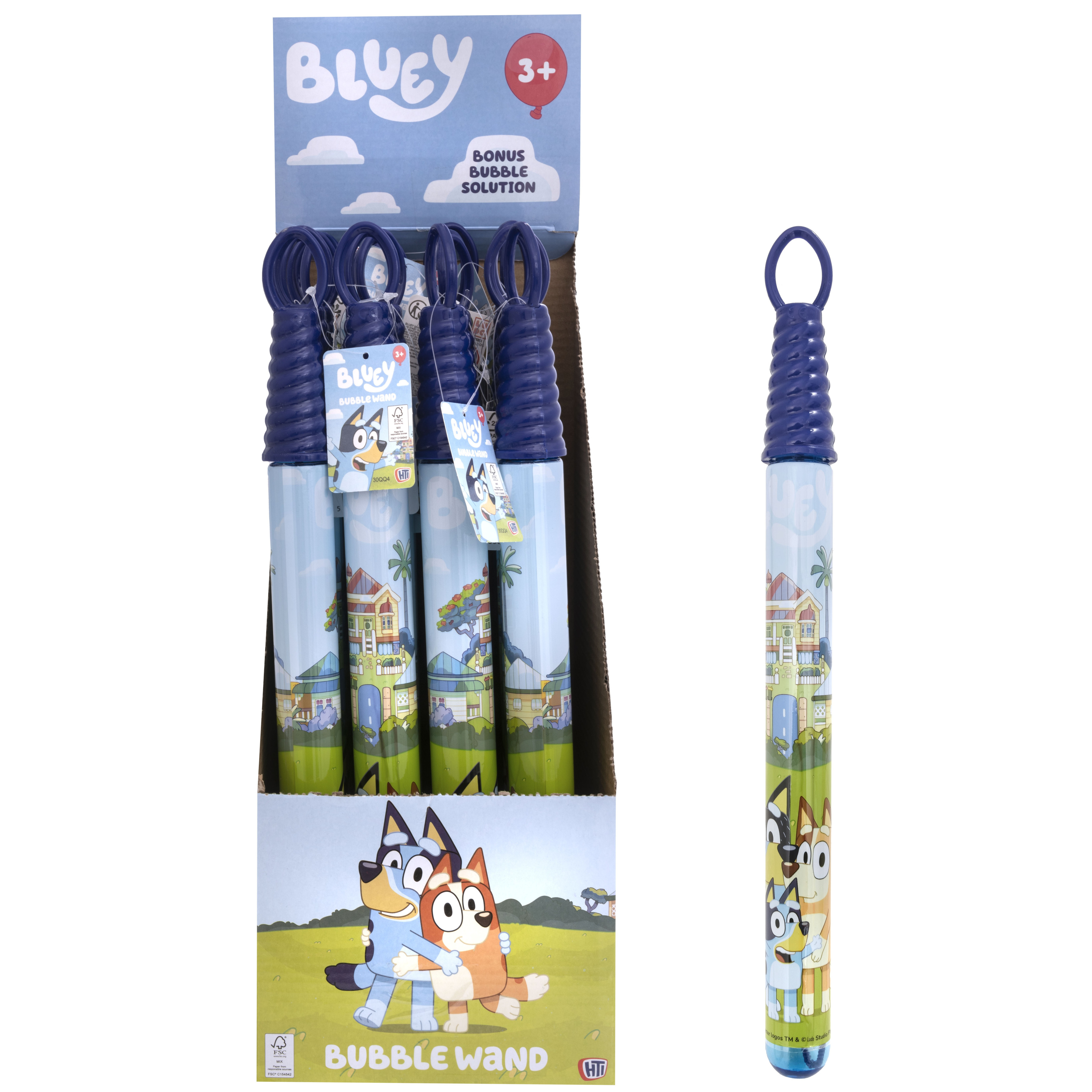 Bluey Bubble Wand (CDU) (NEW)