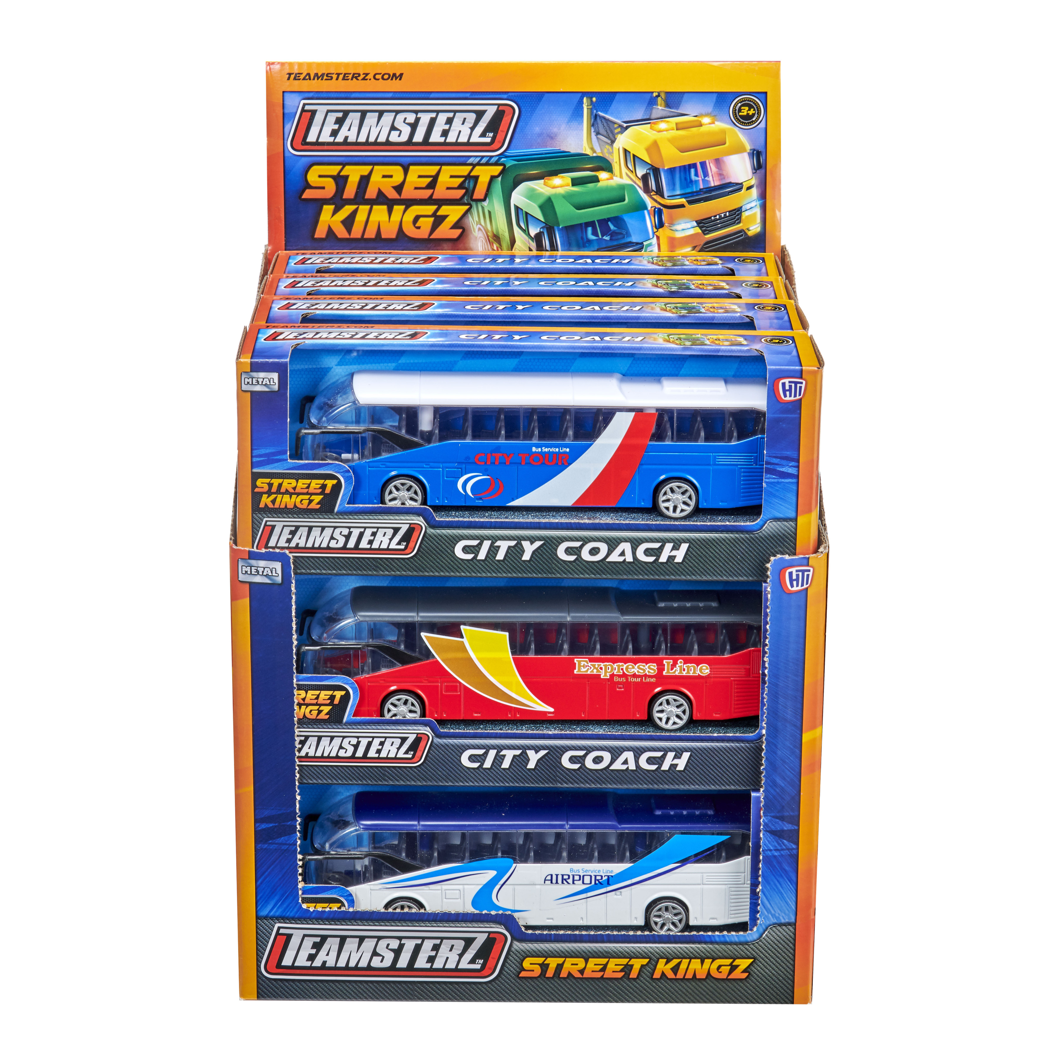 Teamsterz Street Kingz D/C City Coach - 1:50 (3 asstd.) (CDU)