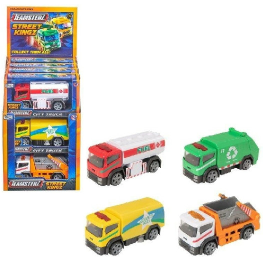 Teamsterz Street Kingz City Truck (4 asstd.) - 1:56