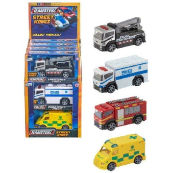 Teamsterz Street Kingz Emergency Trucks (4 asstd.) (CDU) (NEW)
