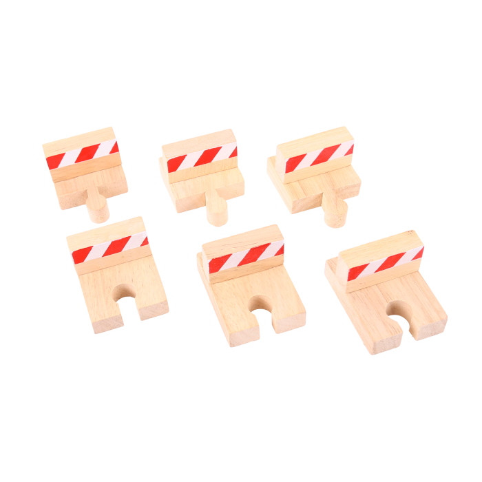 Bigjigs Buffer Set (40mm) - 6 Pieces